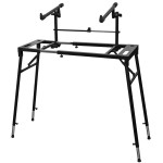 BESPECO PIANO/KEYBOARD DOUBLE STAND