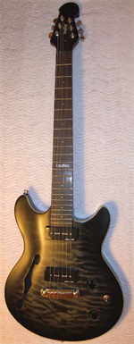 INDIE SHAPE CUSTOM  DOUBLE CUT SEMI HOLLOW